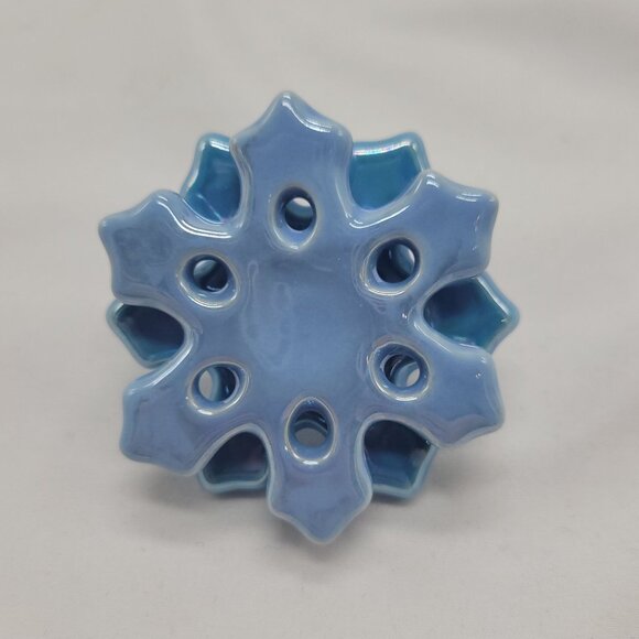 Nora Fleming Other - Nora Fleming "No Two Alike!" Mini Snowflake A106 Decoration Blue Ceramic Accent